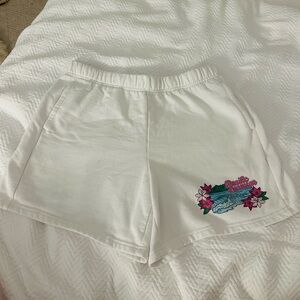 Pacsun cozy white shorts